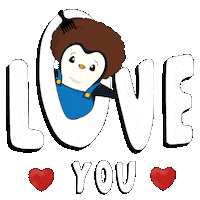 I Love You Penguin Sticker by Pudgy Penguins