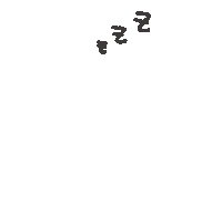 Sleepy 愛睏 Sticker