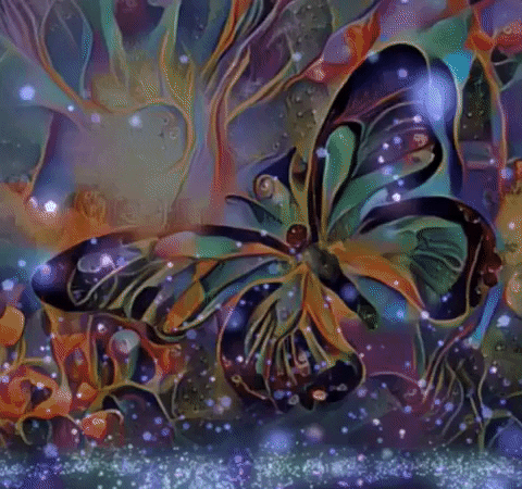 Butterfly Sparkling GIF