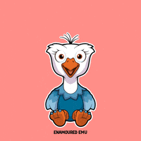 Bird Emu GIF by VeeFriends