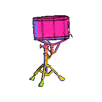 vickyoneondrums drum von snare snare drum Sticker
