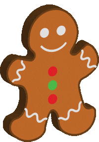 Christmas Gingerbread Sticker by Hobbykokken