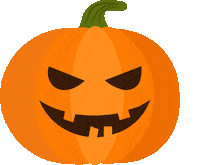 Halloween Pumpkin Sticker by Hobbykokken