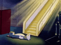 Ascending Tom And Jerry GIF