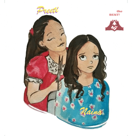 AshiSinghofficial sister ashi singh naina sisters love GIF