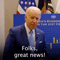 Folks, great news!