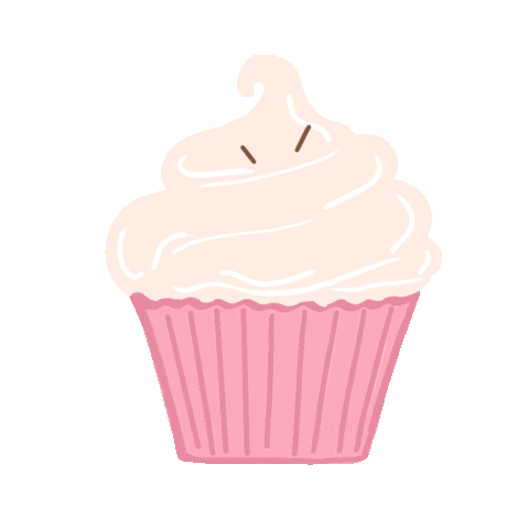 Cupcake Pastry Sticker