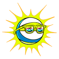 chilling palm trees Sticker by Olympic Channel