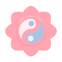 Pink Flower Sticker
