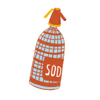 CamoBerrondo soda bebida camoberrondo sodita Sticker
