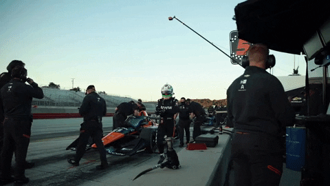 Gloves Pit GIF by Arrow McLaren IndyCar Team