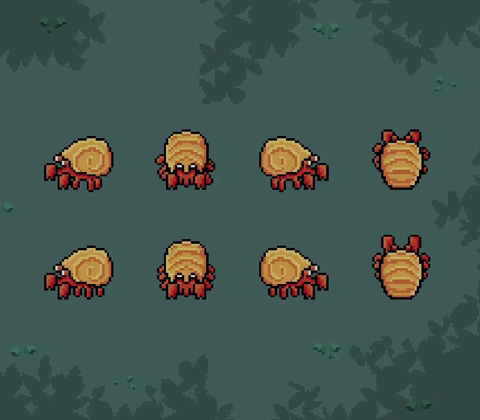 Hermit Crab Sprite