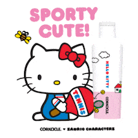 Hello Kitty Tennis Sticker by weareserial