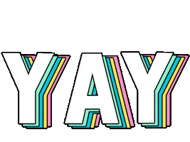 Happy New Year Yes Sticker by Studio Neuhaus