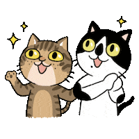 Happy Cat Sticker