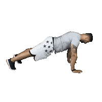 Pushup Sticker by Vincenzo