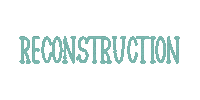 Reconstruction Sticker by Amelia Jane's Dreadlocks