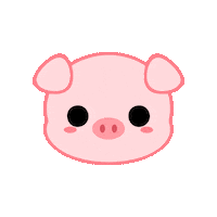 Pig Love Sticker