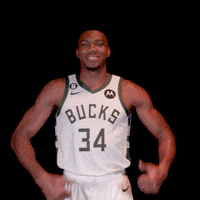 Lets Go Thumbs Up GIF by Milwaukee Bucks