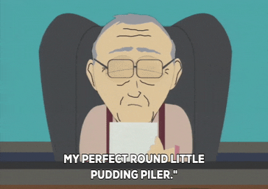 larry king love GIF by South Park 