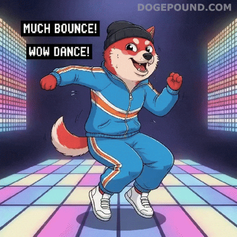 Happy Dance Floor GIF by Doge Pound