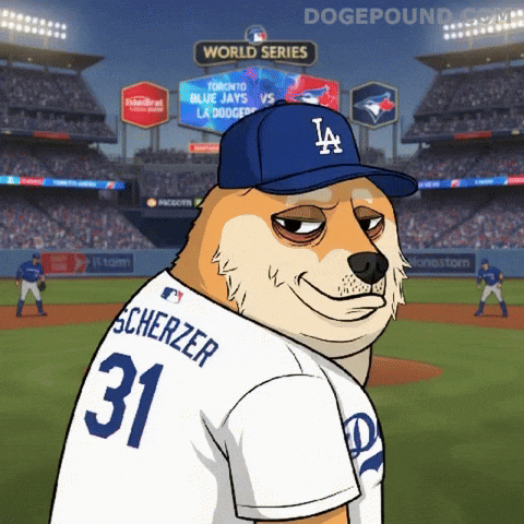 World Series Baseball GIF by Doge Pound