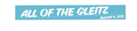 All Of The Gleitz Sticker by Fleishigs Magazine