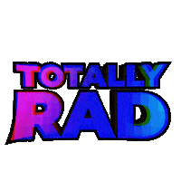Rad Sticker by haydiroket (Mert Keskin)