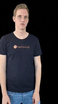 Happy Over There GIF by DynAmaze