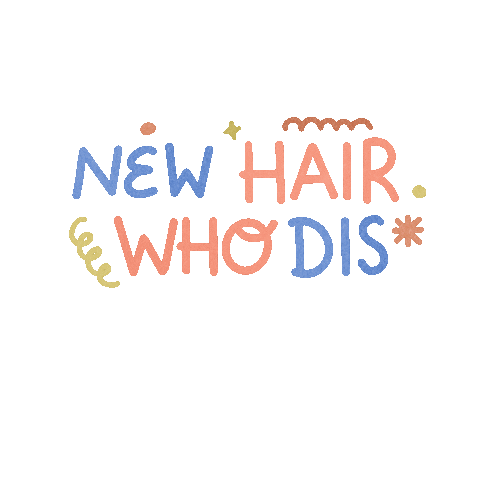 Haircut Hairstyle Sticker