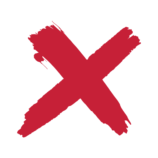 end it red x Sticker by End It Movement