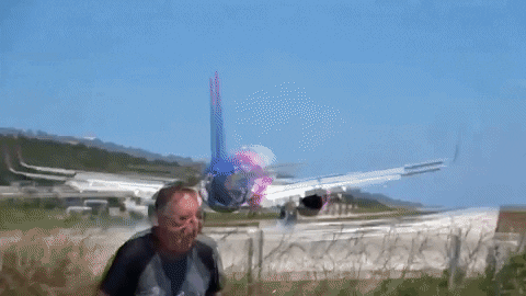 Plane Greece GIF by Storyful