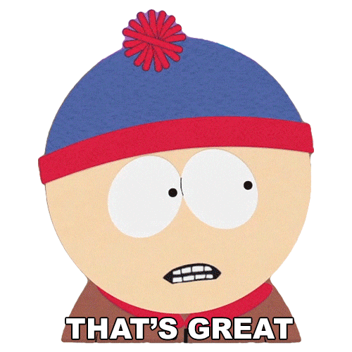 This Is Awesome Stan Marsh Sticker by South Park