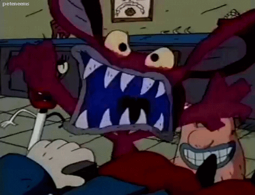 aaahh real monsters 90s GIF