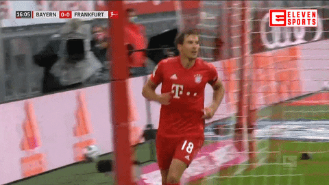 Happy Bayern Munchen GIF by ElevenSportsBE