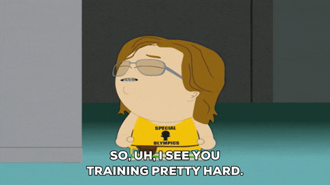 training nathan GIF by South Park 