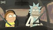 Driving Car Crash GIF by Adult Swim