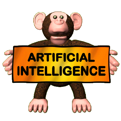 Monkey Ai Sticker