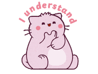 Cat Love Sticker by Pembe