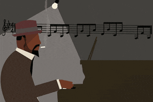 thelonious monk club GIF by will herring