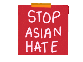 Stop Asian Sticker by Youngistaan Foundation