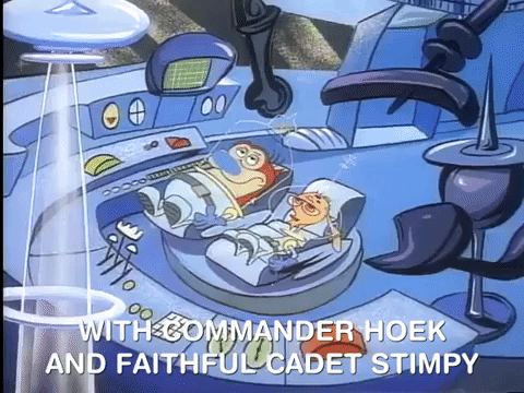 ren and stimpy nicksplat GIF