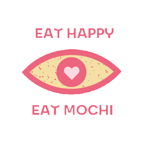 eathappy sushi eathappy mochis mochi love Sticker