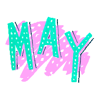 1 May Sticker by megan lockhart