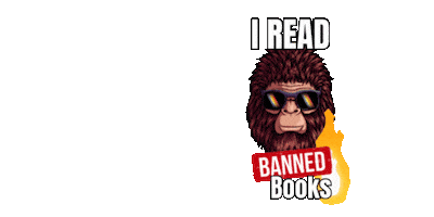 Read Banned Books Sticker by Timberland Regional Library