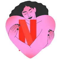 Chill Love Sticker by NETFLIX