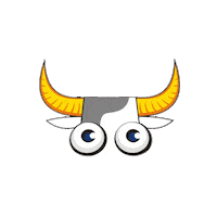 Snowleader-de-la-yaute cow zoe vache snowleader Sticker