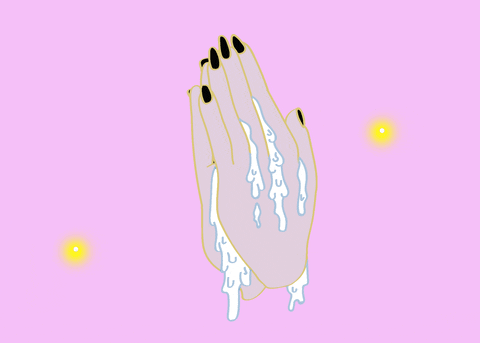 Pray Praying Hands GIF by Abby Jame