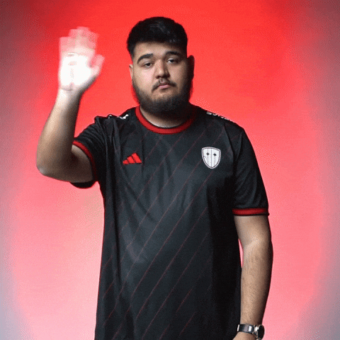 Wave Hello GIF by SINNERS Esports