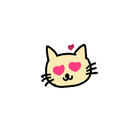Cat Love Sticker